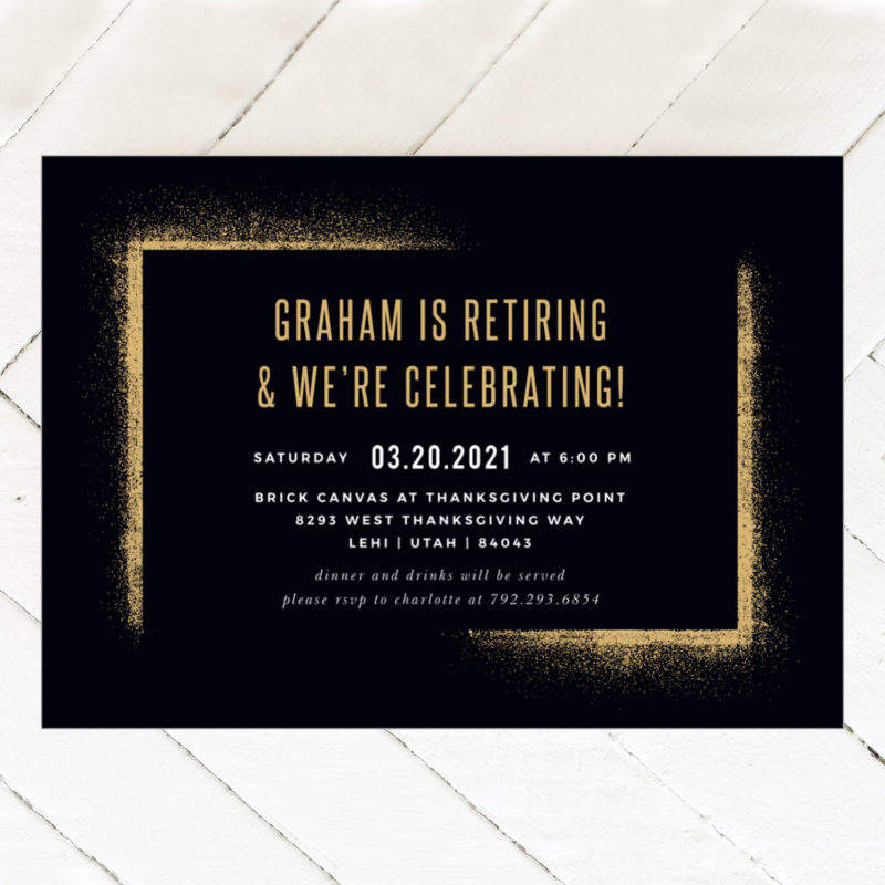 Our quick guide to the best surprise retirement party invitations