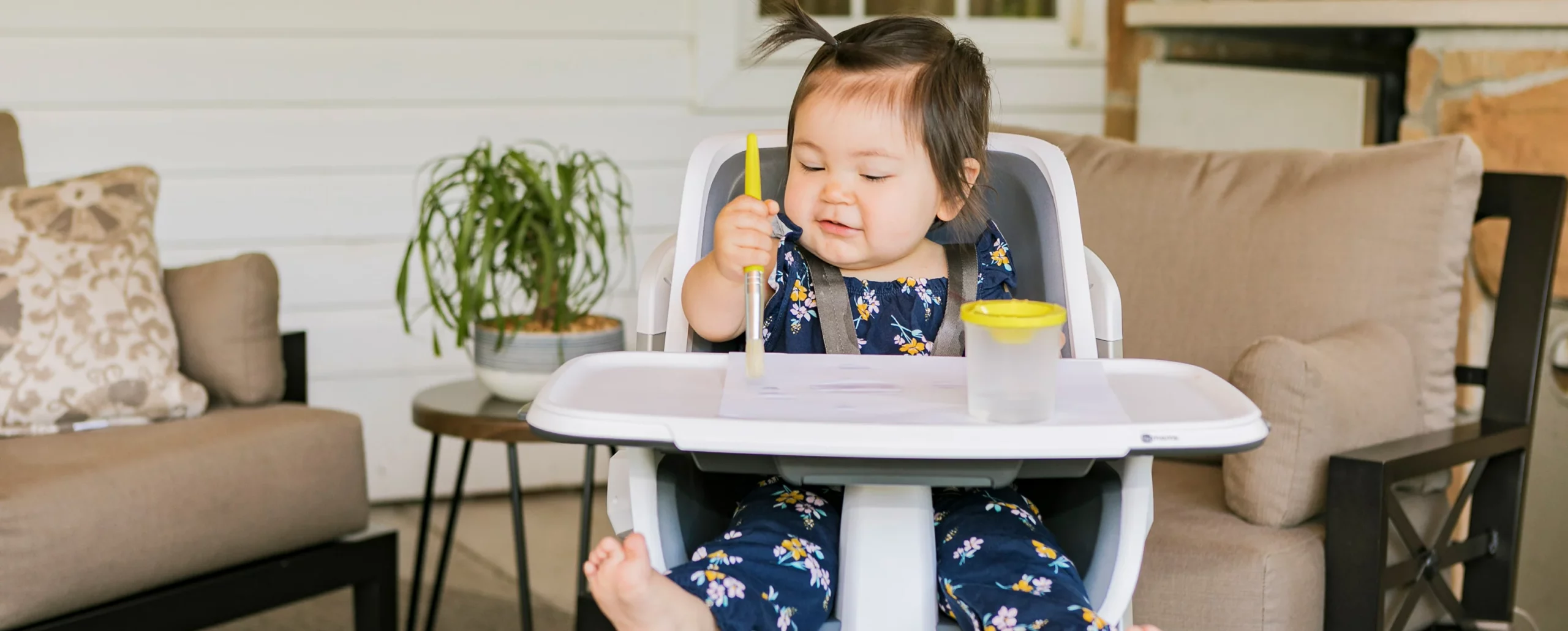 5 High Chair Activities to Keep Your Toddler Entertained